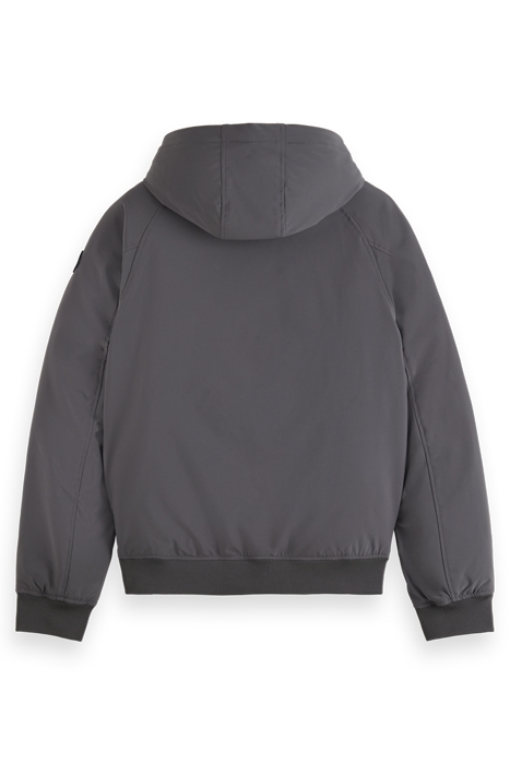 STRETCH PADDED HOODED JACKET MOON DUST 2