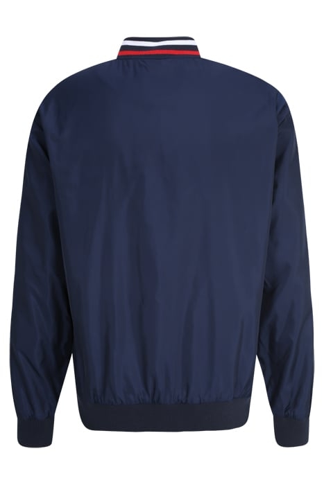 LOGRONO LOGO BOMBER JACKET BLACK IRIS 5