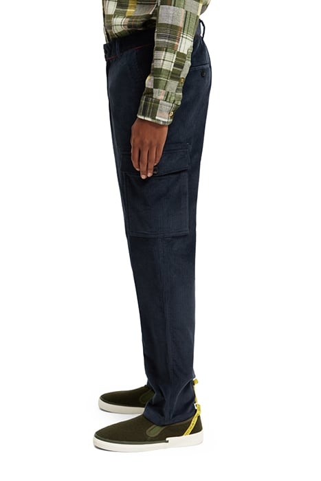 STUART - SLIM-FIT CORDUROY CARGO PANTS NIGHT 6