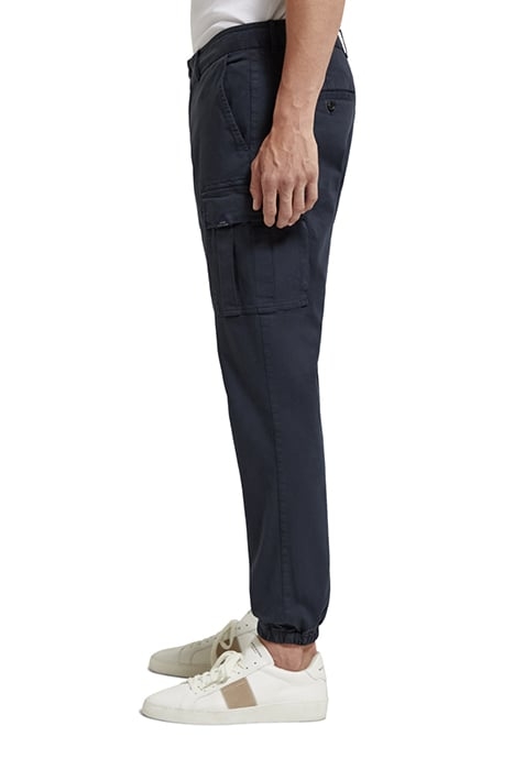 STUART - SLIM-FIT WASHED STRUCTURED CARGO PANTS NIGHT 6