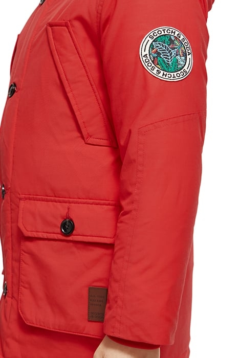 LONGER LENGTH WATER REPELLENT JACKET WITH REPREVE® FILLING R 7