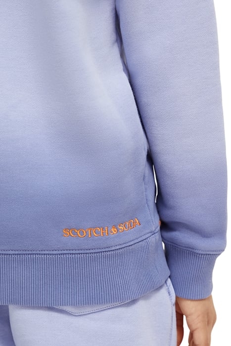 RELAXED FIT RECORD STORE LOGO HOODIE CONTAINS ORGANIC COTTON 7