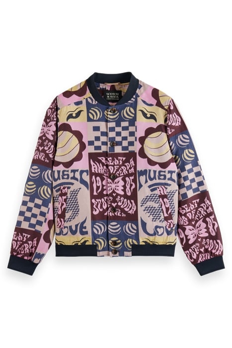JACQUARD BOMBER JACKET AOP FLYER 4