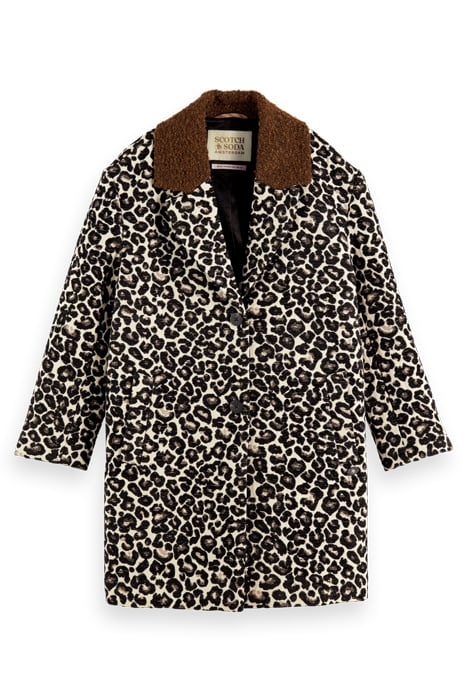 LEOPARD JACQUARD COAT ANIMAL 4