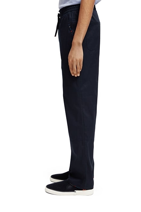 THE VERT - STRAIGHT-LEG TWILL JOGGER WITH REPAIR STITCHES NI 6