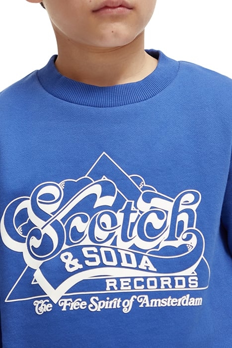 COTTON IN CONVERSION SWEATSHIRT COBALT 5