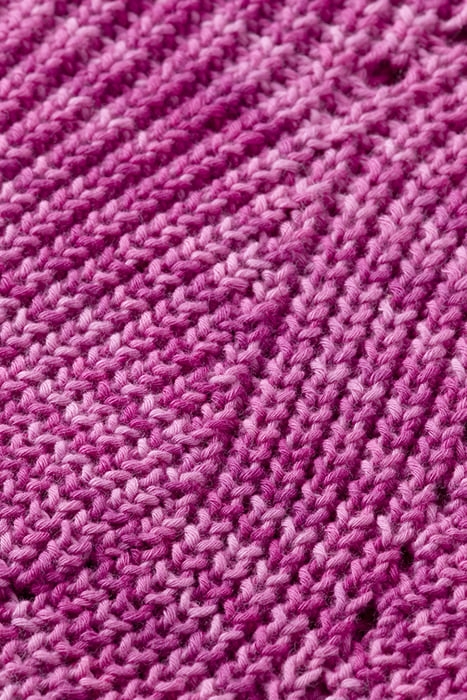 STRUCTURED PULLOVER VINYL VIOLET MELANGE 7