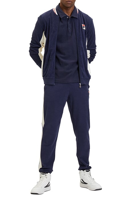 LIVERPOOL TOWELLING POLO SHIRT BLACK IRIS 3