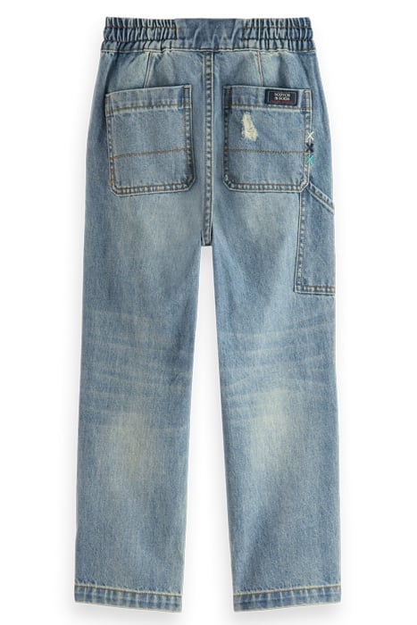 RELAXED DENIM JOG PANT — BLAUW BEATS 2