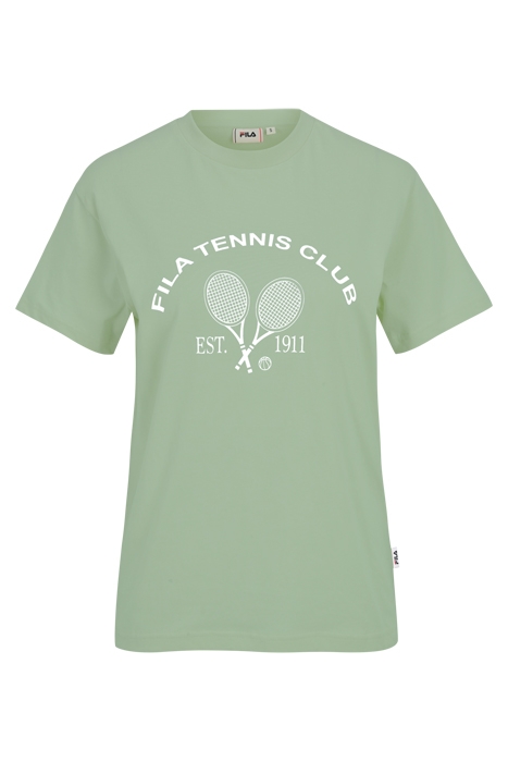 LUANDA GRAPHIC TEE SMOKE GREEN 4