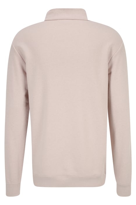 LISBON GRAPHIC HALF-ZIP SWEATER OATMEAL MELANGE 5