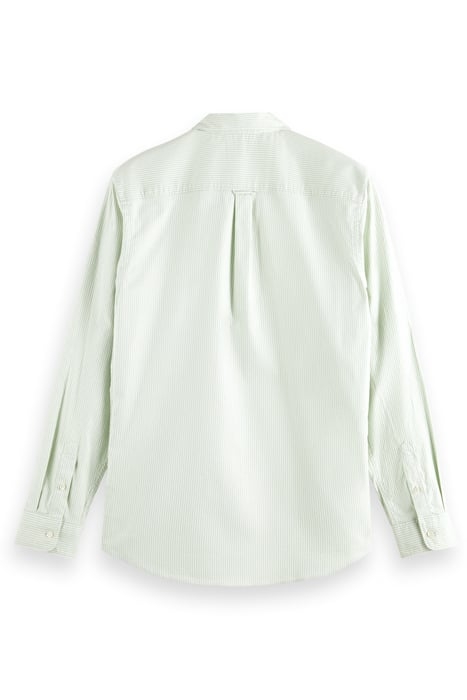 ESSENTIAL OXFORD STRIPE ABSINTHE STRIPE 5