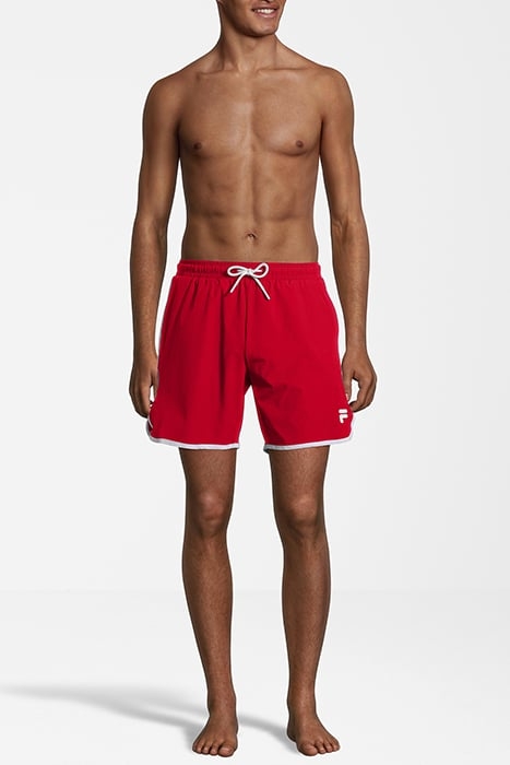 SCILLA BEACH SHORTS TRUE RED 3