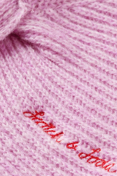 RELAXED-FIT KNOTTED PULLOVER DISCO MELANGE 8