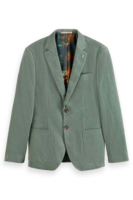 REGULAR FIT UNCONSTRUCTED CORDUROY BLAZER SEAWEED 4