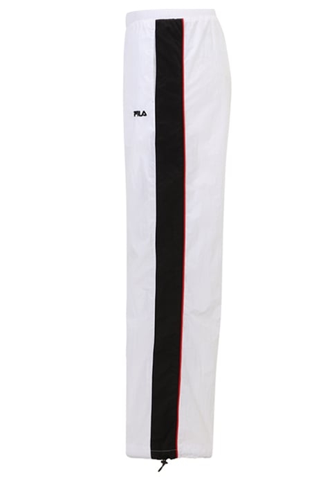 LAGES OVERSIZED TRACK PANTS BRIGHT WHITE-BLACK 7