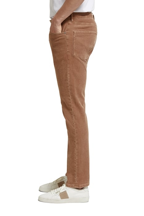 REGULAR SLIM RALSTON CORDUROY JEANS IN ORGANIC COTTON CAMEL 6