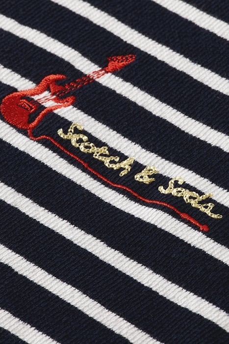 COTTON IN CONVERSION YARN-DYED STRIPED LONG-SLEEVED T-SHIRT 7