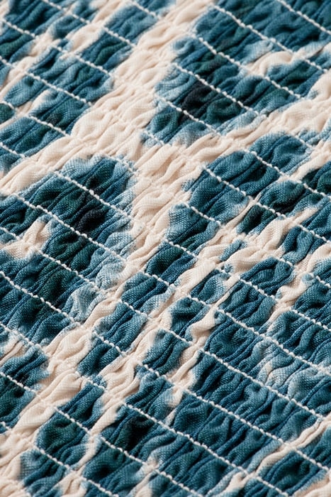 ALL-OVER PRINTED LONG-SLEEVED CROPPED TOP DISCO TIE DYE BOTT 7