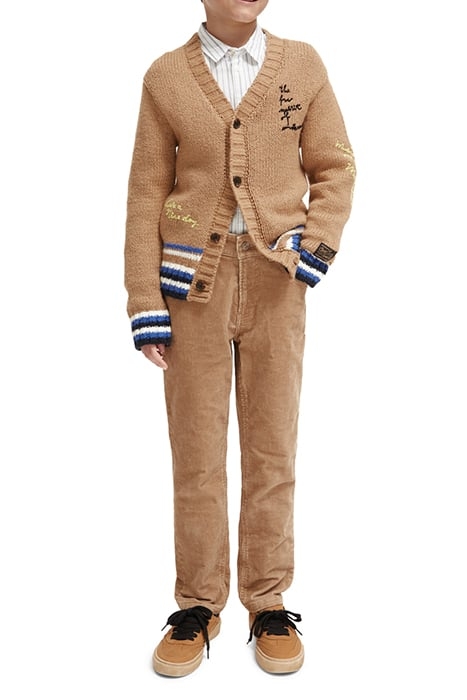 DEAN LOOSE TAPERED JEANS IN CORDUROY COLOURS SAND 3