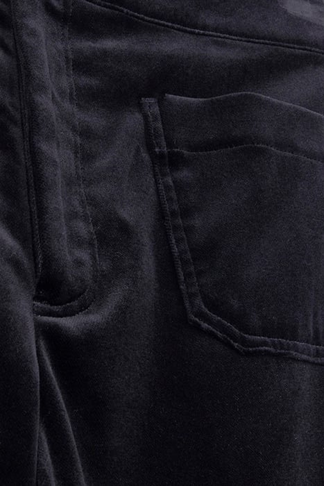 GABBI-FLARED VELVET ST BLACK 3