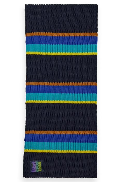 COLOURFUL TUNNEL SCARF COLOURFUL STRIPE 4