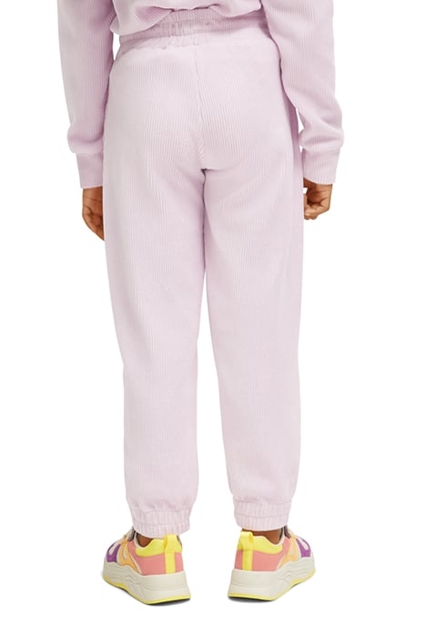 RELAXED-FIT CORDUROY SWEATPANTS DISCO PINK MELANGE 2