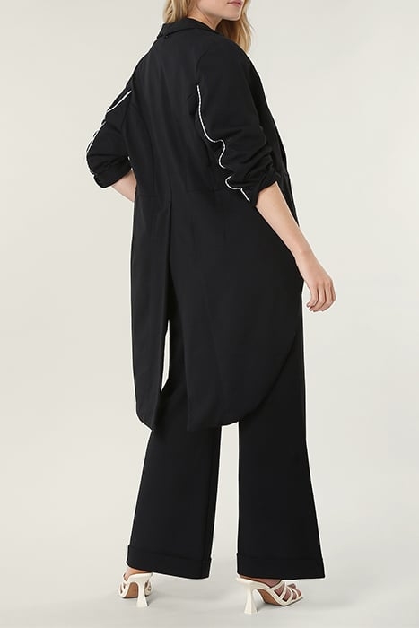 SMOKING BLAZER LONG BLACK 3