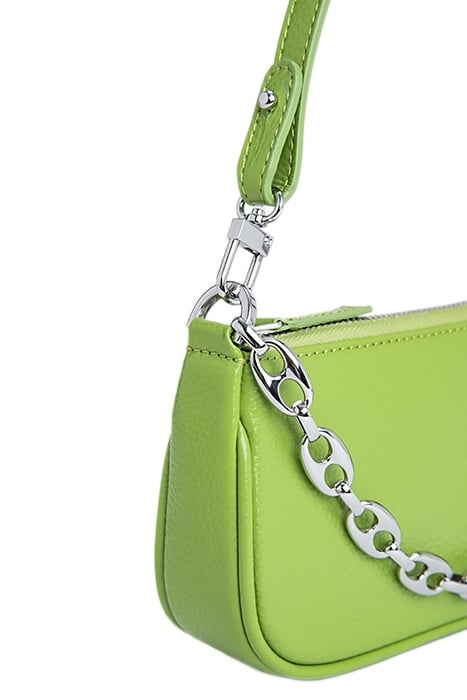 MINI RACHEL PISTACHIO GLOSS GRAINED LEATHER 2