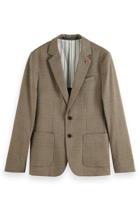CLASSIC YARN-DYED CHECK BLAZER TAUPE CHECK 4