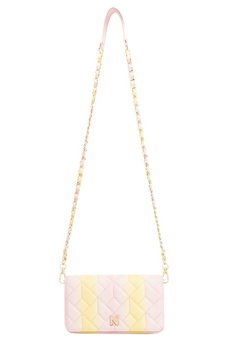 ABBY TIE-DYE BAG CORAL/LIME YELLOW 1