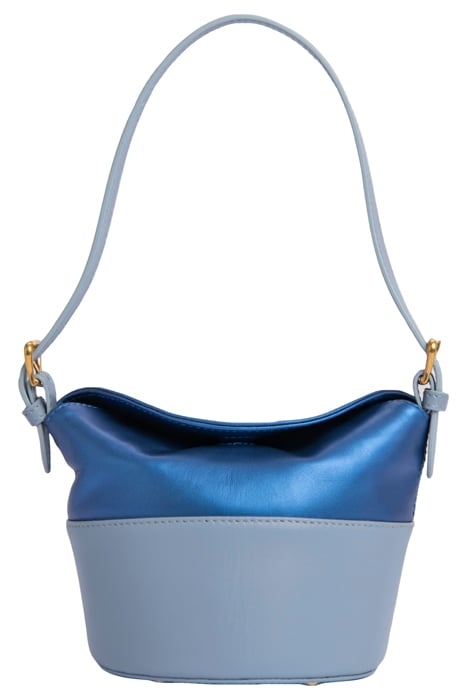 MINI JAMIE LIGHT BLUE PEARL SHINE LEATHER 1