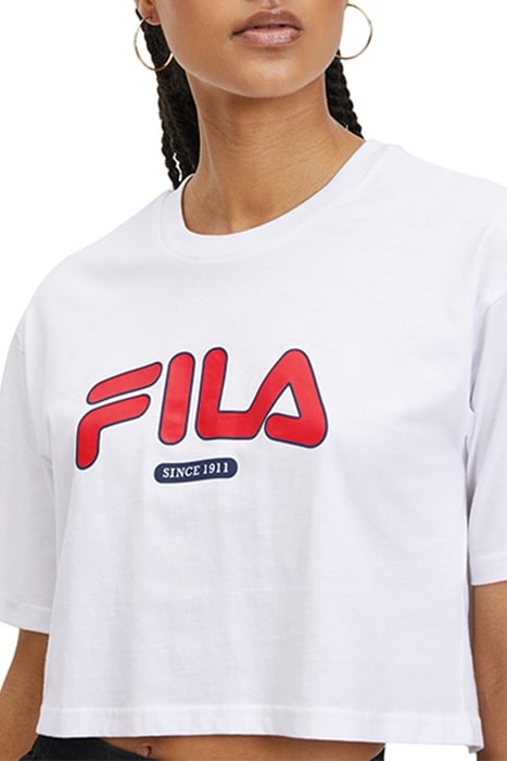 LUCENA CROPPED GRAPHIC TEE BRIGHT WHITE 6