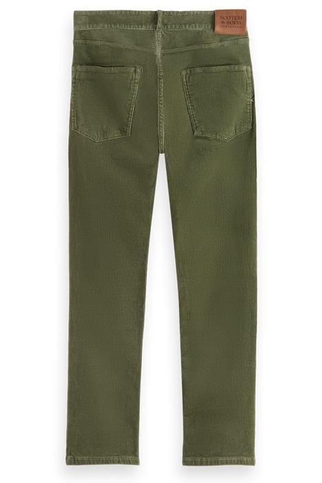 REGULAR SLIM RALSTON CORDUROY JEANS IN ORGANIC COTTON ARMY 5