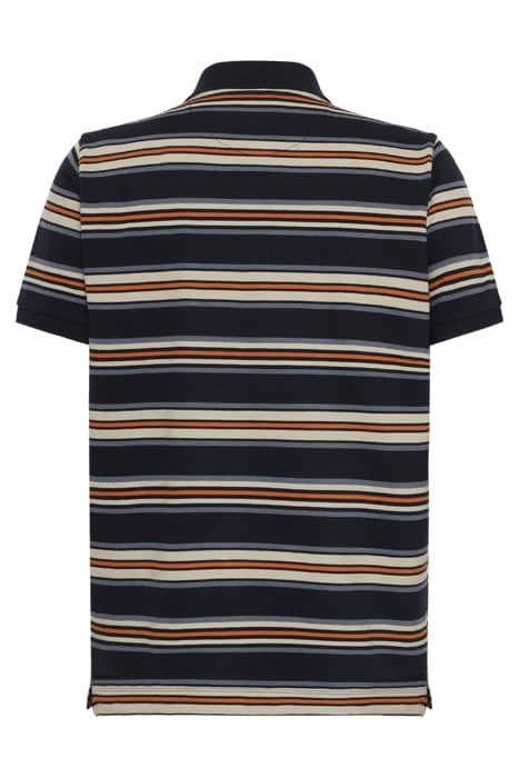 FITZSI MULTI STRIPE POLO DEEP MARINE 2