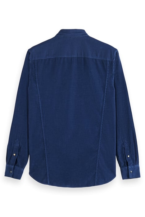 ARCHIVE FINE CORDUROY WESTERN SHIRT DENIM BLUE 5