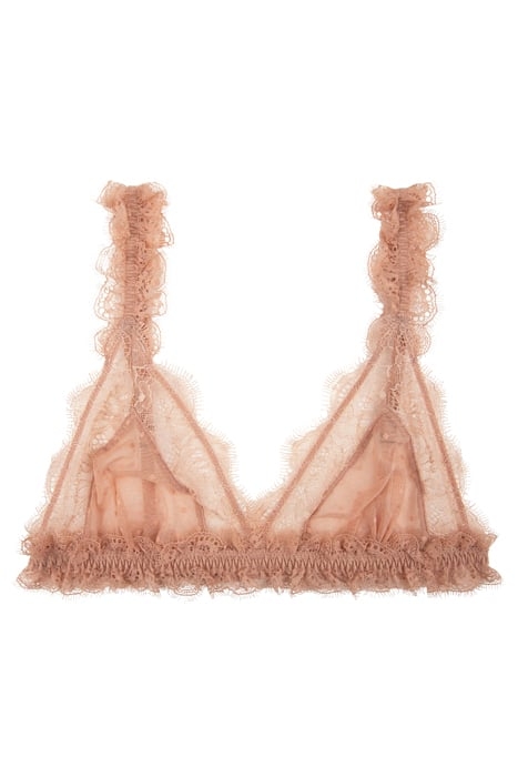 LOVE LACE BRA LIGHT BROWN 1
