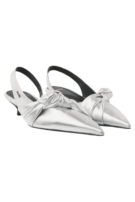 QUEENIE ANN SILVER METALLIC SHINY 2