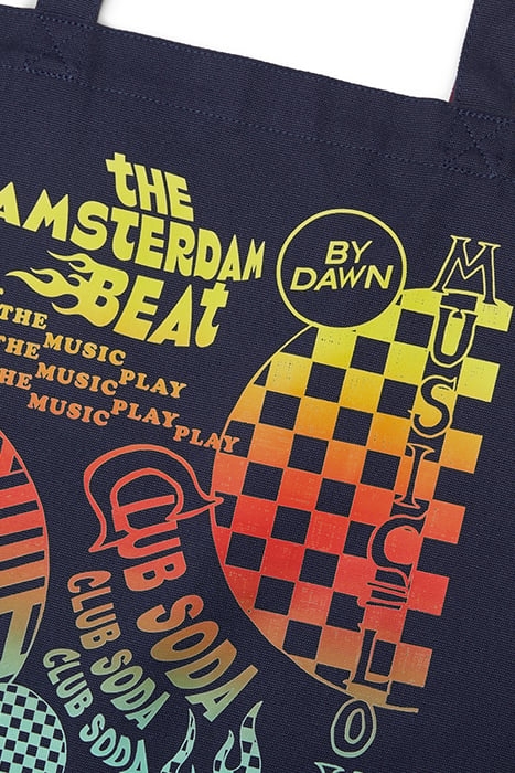 CANVAS ARTWORK TOTE NIGHT 7