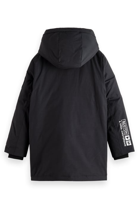 LONGER LENGTH WATER REPELLENT JACKET WITH REPREVE® FILLING A 4