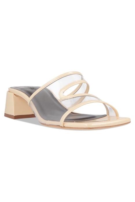 LOLA CREAM METALLIC PATENT LEATHER 2