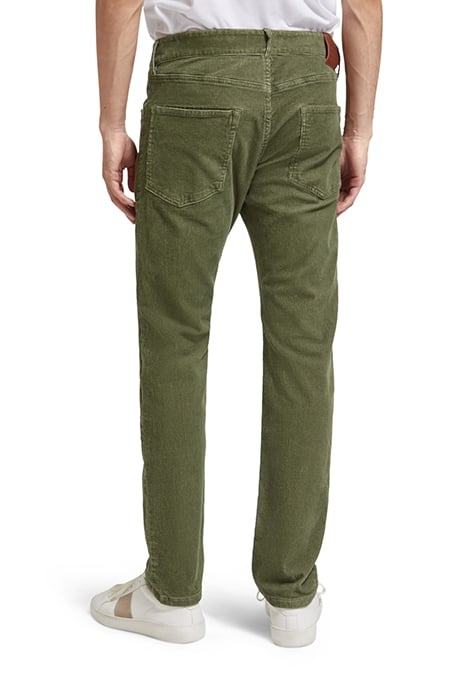 REGULAR SLIM RALSTON CORDUROY JEANS IN ORGANIC COTTON ARMY 2