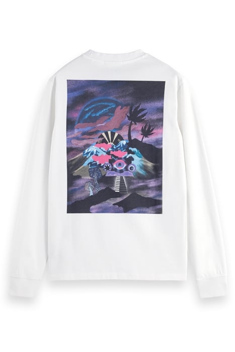 DAY & NIGHT LONG SLEEVE TEE WHITE 5