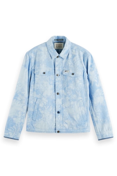 TIE-DYED TRUCKER JACKET COMBO A 4