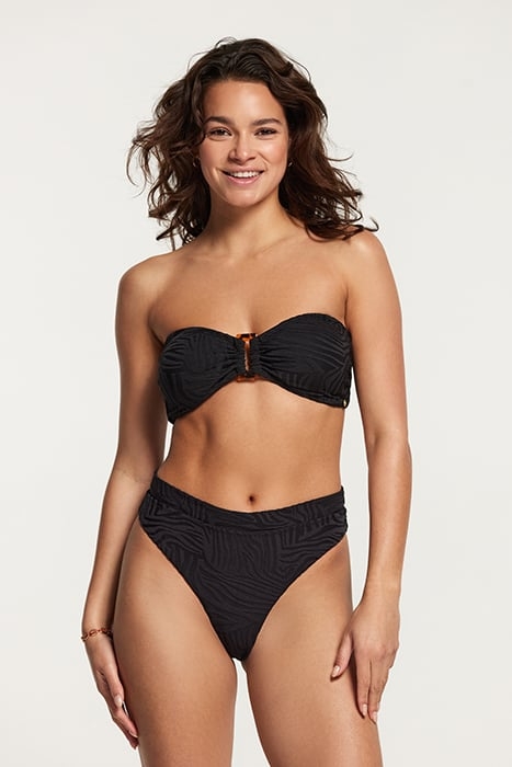 ZOE BIKINI SET BERMUDA TIGER STRUCTURE BLACK 1