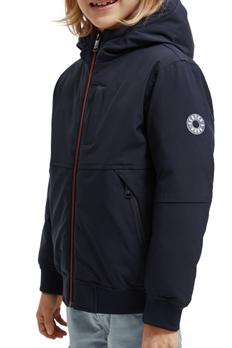 HOODED RECYCLED POLYESTER JACKET WITH REPREVE® FILLING NIGHT 7