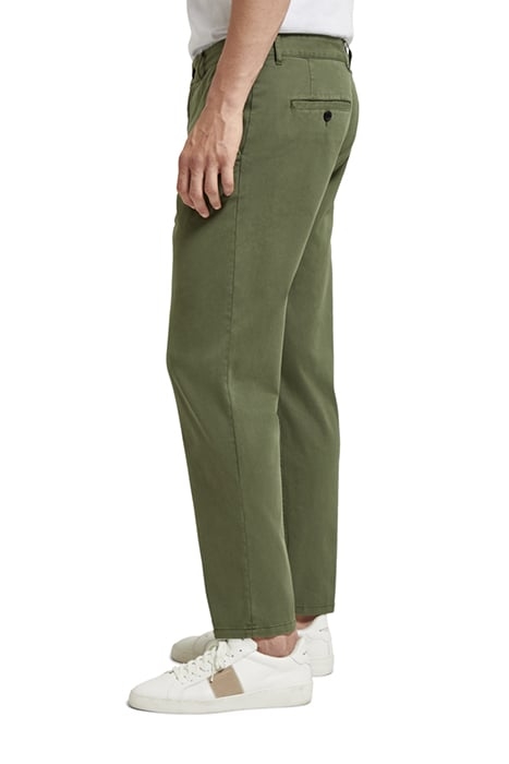 DRIFT GARMENT-DYED STRETCH TWILL CHINO ARMY 6