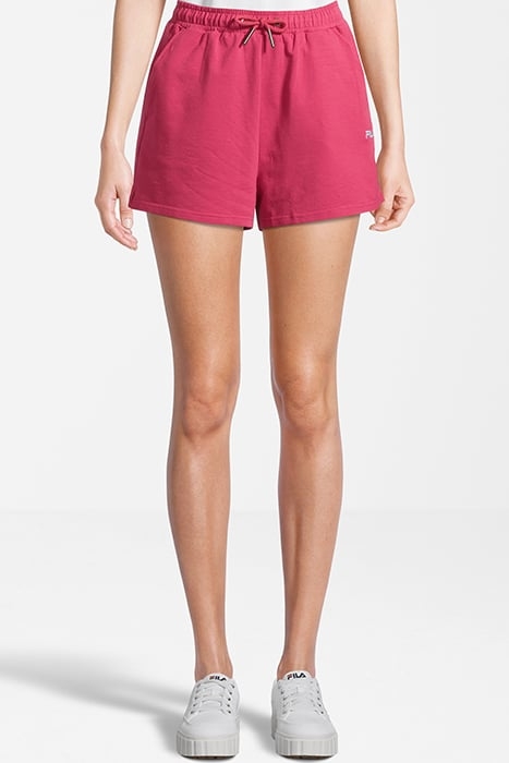BRANDENBURG HIGH WAIST SHORTS CARMINE 1