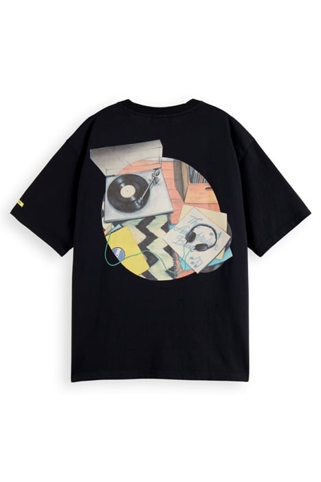 COTTON IN CONVERSION GRAPHIC LOOSE FIT T-SHIRT BLACK 5