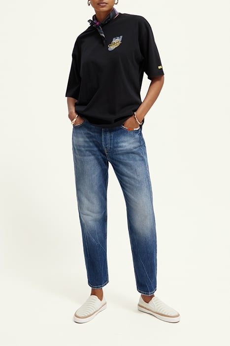 COTTON IN CONVERSION GRAPHIC LOOSE FIT T-SHIRT BLACK 3